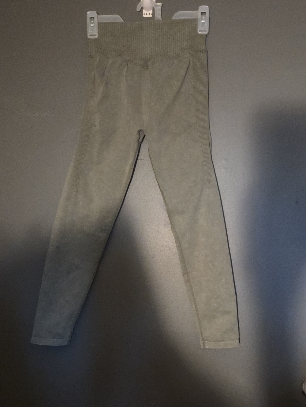 Z Supply Olive Green High-Waist Pull-On Leggings